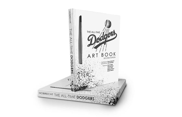 The All-Time Dodgers, Volume 2 art book by Dave Hobrecht