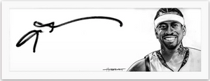 Art of the Signature piece of Allen Iverson