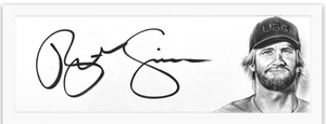 Art of the Signature piece of Brett Simpson