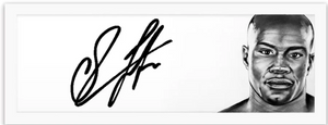 Art of the Signature piece of Cheick Kongo