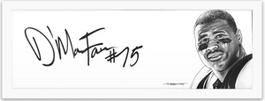 Art of the Signature piece of D'Marco Farr