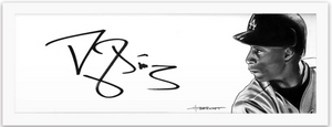 Art of the Signature piece of Darryl Strawberry