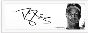 Art of the Signature piece of Darryl Strawberry