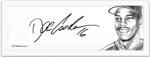 Art of the Signature piece of Doc Gooden