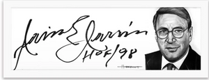 Art of the Signature piece of Jaime Jarrin