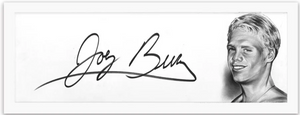 Art of the Signature piece of Joey Buran