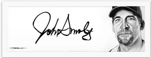 Art of the Signature piece of John Smoltz