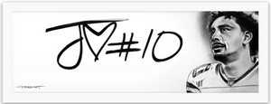 Art of the Signature piece of Jordan Love
