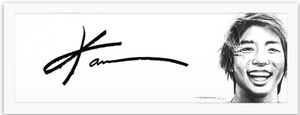 Art of the Signature piece of Kanoa Igarashi