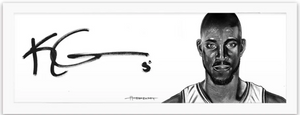 Art of the Signature piece of Kevin Garnett