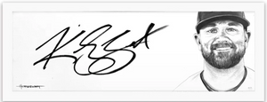 Art of the Signature piece of Kirby Yates