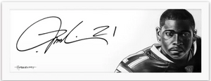 Art of the Signature piece of LaDainian Tomlinson