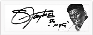 Art of the Signature piece of Lawrence Taylor