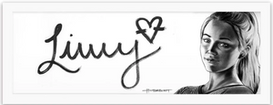 Art of the Signature piece of Livvy Dunne