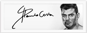 Art of the Signature piece of Paulo Costa