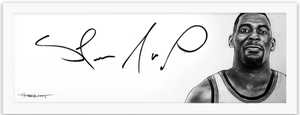 Art of the Signature piece of Shawn Kemp