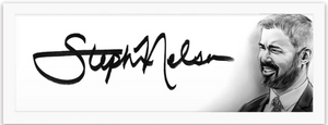 Art of the Signature piece of Stephen Nelson