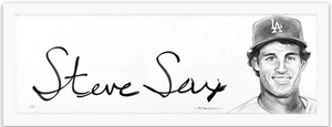 Art of the Signature piece of Steve Sax
