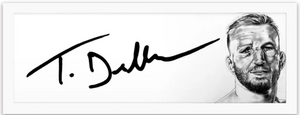 Art of the Signature piece of TJ Dillashaw