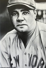 Babe Ruth Portrait Print
