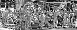 Ferrari Pit (Formula 1) Print
