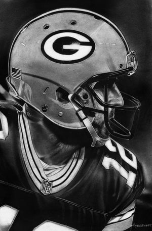
            
                Load image into Gallery viewer, Aaron Rodgers Print
            
        