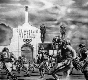 
            
                Load image into Gallery viewer, USC Coliseum Print
            
        