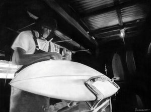 Creating Surf Art Print