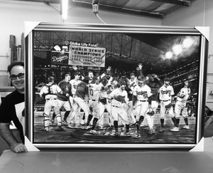 Dodgers World Series Print