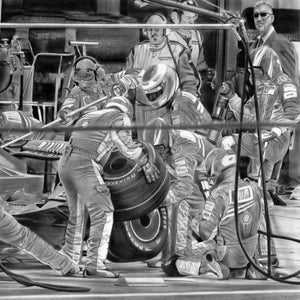 Ferrari Pit - Piero Ferrari Print