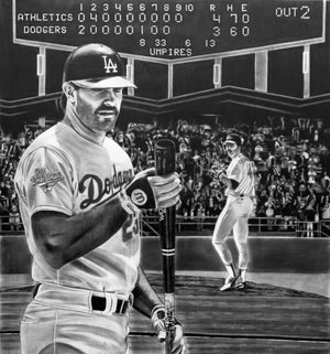 Gibby '88 World Series - Kirk Gibson Print
