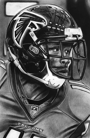 
            
                Load image into Gallery viewer, Atlanta Falcons Helmet Print
            
        