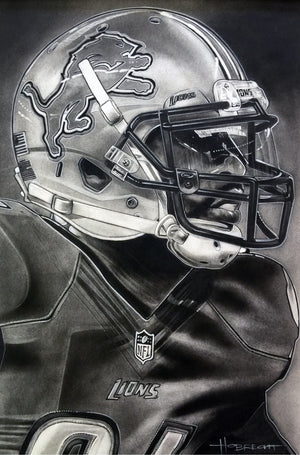 Detroit Lions Helmet