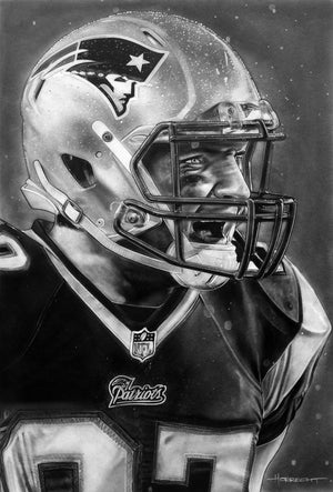 New England Patriots Helmet (Gronk)