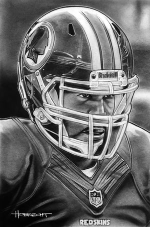 Washington Redskins Helmet Print